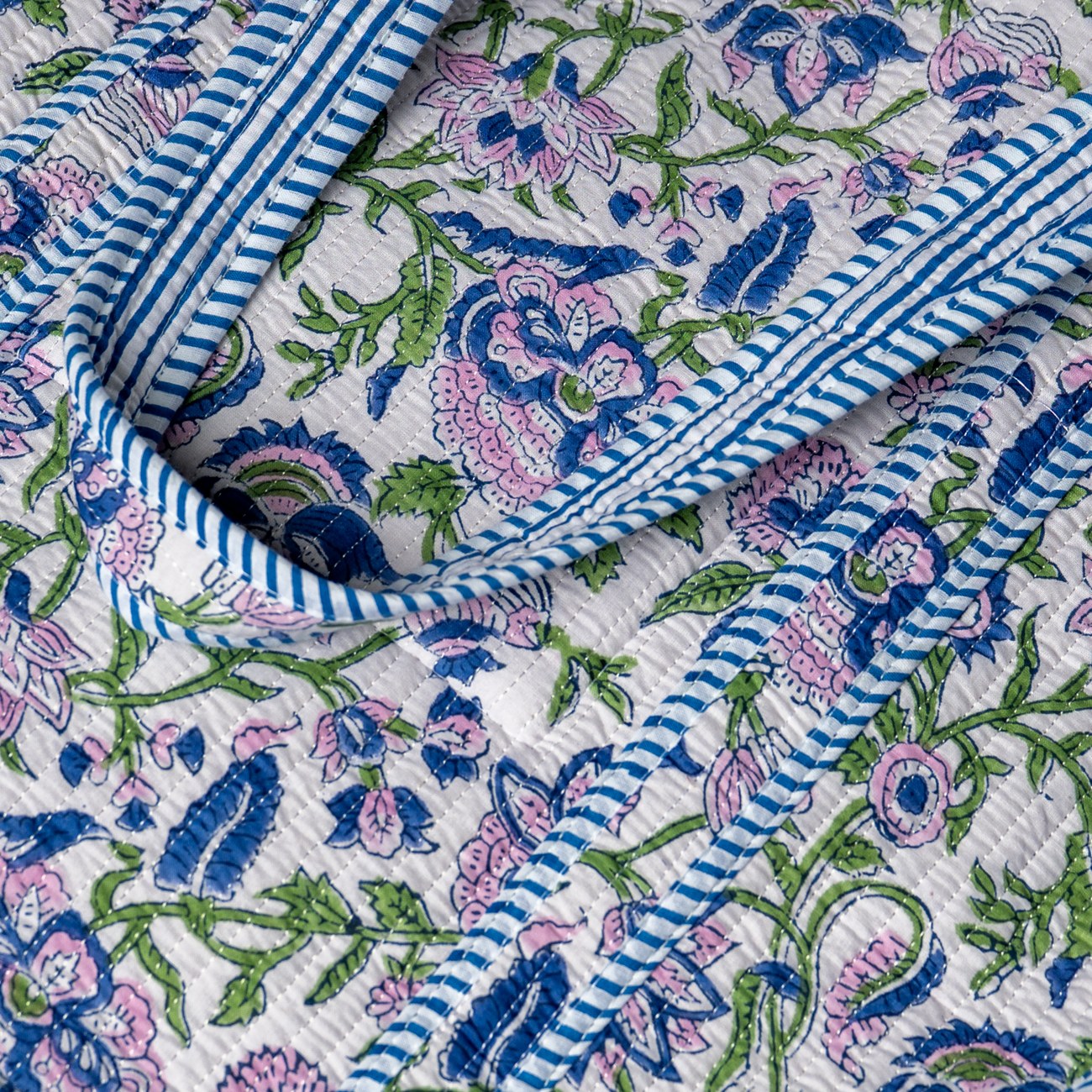 Lilac Posy block print