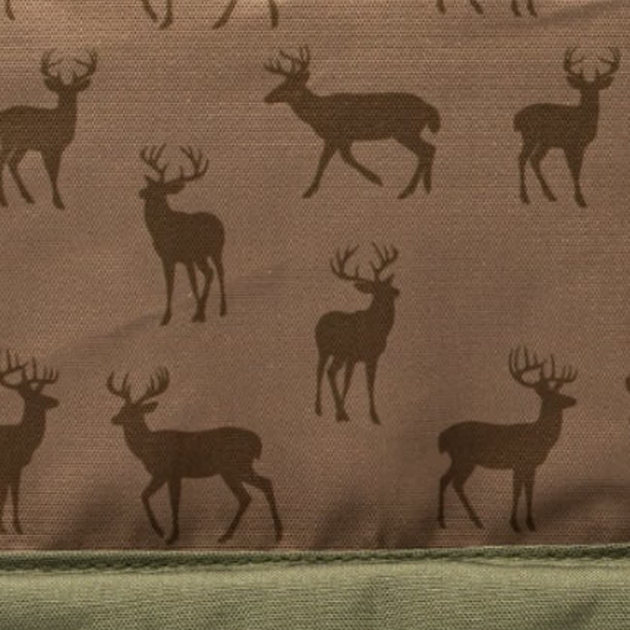 Buck Wild block print
